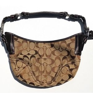 NWOT Coach Classic Signature Braided Hobo Bag